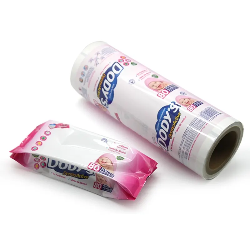 Anti Leak Wet Tissue Packaging Roll Film