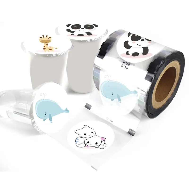 Anti-Leakage Milk Tea Cup Packing Film Roll