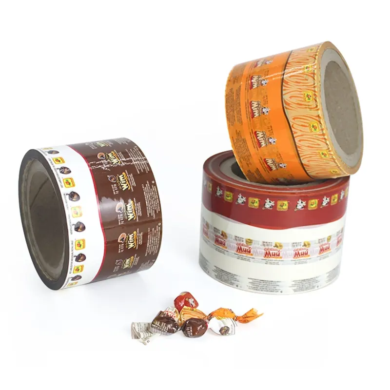 Plastic Sachet Film Rolls For Candy