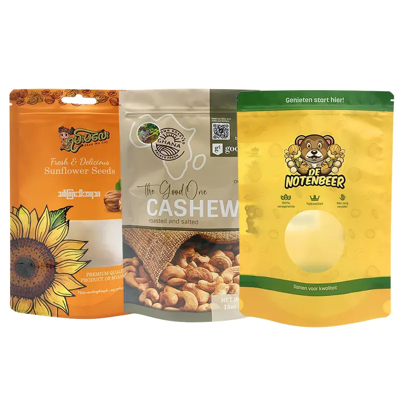 Stand Up Dried Fruit Food Package Pouch