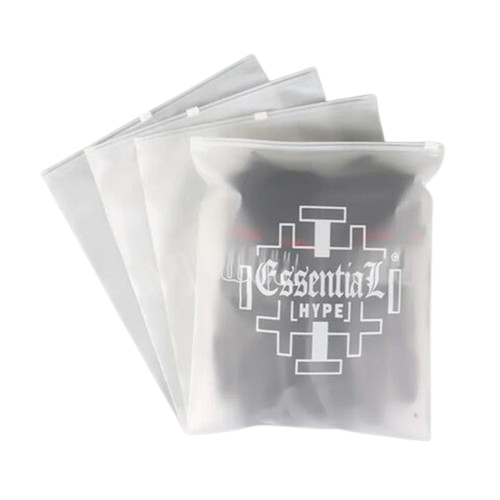 Transparent Frosted Plastic Bag